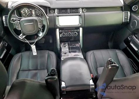 2017 Land Rover Range Rover Hse from USA, damaged, VIN SALGS2FK3HA366921